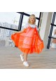 Платье MISS PRETTY и сетка NEON ORANGE